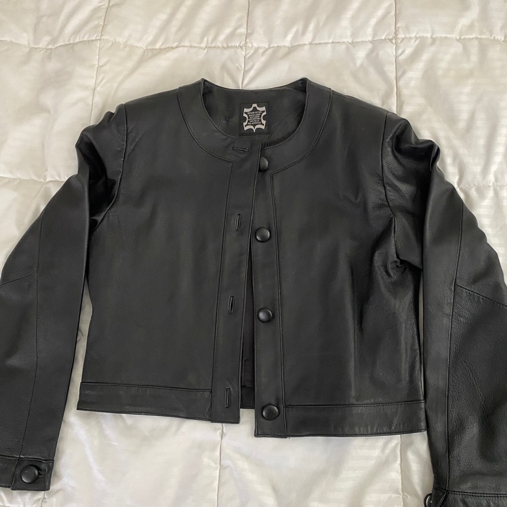 leather jacket
